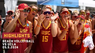 Highlights: USC Beach wins its 4th consecutive National Championship by defeating UCLA