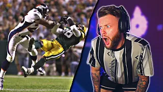 SOCCER PLAYER Reacts to NFL: KNOCKOUT HITS  ||  I can't watch this...