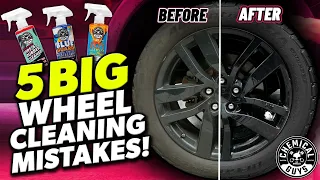 5 Common Mistakes When Cleaning Wheels and How to Avoid Them! - Chemical Guys