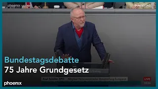 Bundestagsdebatte zu "75 Jahre Grundgesetz" am 16.05.24
