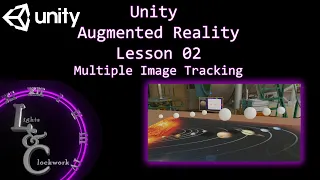 Unity Augmented Reality Tutorial Lesson 02 - Multiple Image tracking