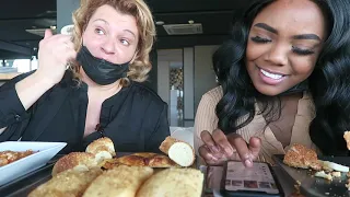 WAT VIND MIJN SCHOONMOEDER VAN MIJ? (MUKBANG)