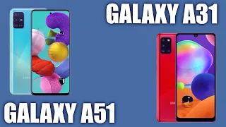 Samsung Galaxy A31 vs Galaxy A51. Где разница?