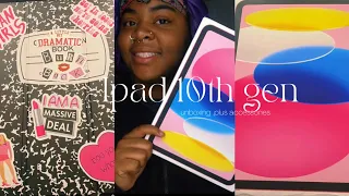 Pink IPad Unboxing + Accessories 💕💕