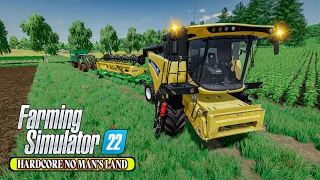 Harvesting Wheat, Canola, Spreading Fertilizer... ☆ No man's Land ☆ Farming Simulator 22