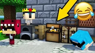 ¿EL MEJOR ESCONDITE DE MINECRAFT? 😂📦 DENTRO DE UN COFRE | EL ESCONDITE #22