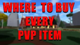 HOW To Buy EVERY PVP Item In  Loomian  Legacy...