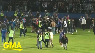 Deadly soccer stadium stampede