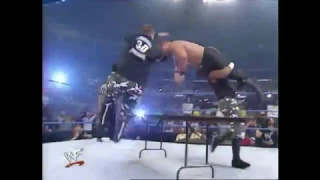 Dudley Boyz 3d D'Lo Brown through table