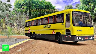 [OMSI 2] CLASSICO NA RODAGEM Tecnobus Tribus 3 by EDSONV12 +G27 - Viação Itapemirim/Mapa Pé de serra