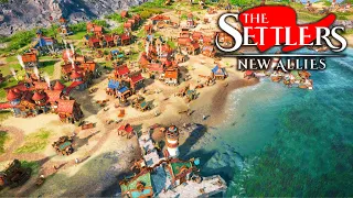 The Settlers: New Allies | NEW RELEASE FIRST LOOK | A City Building RTS with Ships & Combat!