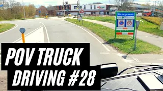 4K POV Truck Driving #28 - Mercedes Actros - Bodegraven, Netherlands 🇳🇱