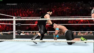 WWE 2k15 Kevin Owens VS John Cena (PC Test)