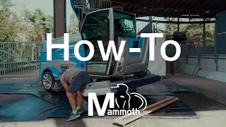 Ice resurfacer WM Mammoth: Ultra-light blades, changed in 60 seconds