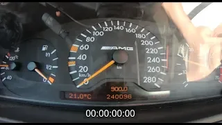 Mercedes-Benz E420 | 0-100 KM/H ACCELERATION