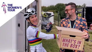 WHAT IS IN THE BOX!? with PROFESSIONAL CYCLISTS!