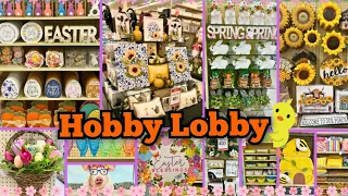 👑🛒🔥All New Huge Hobby Lobby Spring/Easter Decor & More Shop With Me!! All New Sensational Finds!!👑🛒🔥