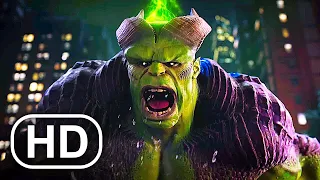 Evil Hulk Vs Wolverine Fight Scene 4K ULTRA HD - Marvel's Midnight Suns