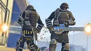 THE MOST EPIC GUNRUNNING MISSION EVER! *BALLISTIC EQUIPMENT* | GTA 5 THUG LIFE #140