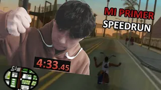 ASI FUE MI PRIMER SPEEDRUN de GTA SA