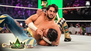 Mustafa Ali’s trash talk gets Mansoor fired up: WWE Crown Jewel 2021 (WWE Network Exclusive)