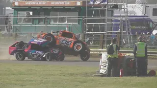 Autograss Crashes/Highlights, BAS Round 3 (DAY 1), Scunthorpe, 19/8/23