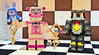 АНИМАТРОНИКИ ЗАХВАТИЛИ МАЙНКРАФТ ФНАФ 5 МОД || Minecraft FNAF MOD