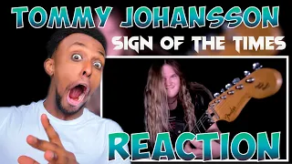 I WANT THAT GUITAR | Sign Of The Times - Tommy Johansson Reaction