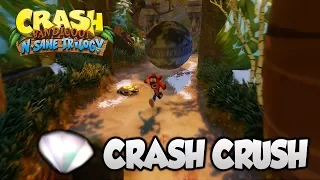 Crash Bandicoot 2 - "Crash Crush" 100% Clear Gem and All Boxes (PS4 N Sane Trilogy)