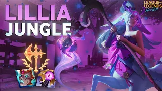 WHY DOESN'T ANYONE PLAY WITH LILLIA JUNGLE? WILDRIFT - GAMEPLAY #lillia #jungle #wildrift