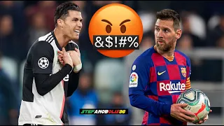 Cristiano Ronaldo Vs Lionel Messi ● Top 5 FightsAngry Moments Ever ● 1080i HD