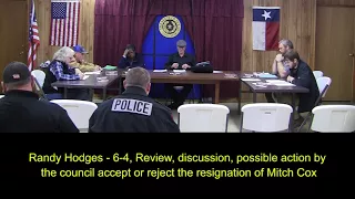 Lone Star, TX City Council Meltdown On Video