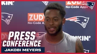 Jakobi Meyers: "As long as I'm paying attention, I feel like I'll get to where I need to be"