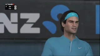 Top Spin 4 - Novak Djokovic vs Roger Federer - PS3 Gameplay [Expert]