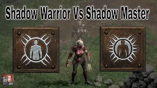 D2R Skills & Abilities - Shadow Warrior & Shadow Master (Assassin Shadow Disciplines)