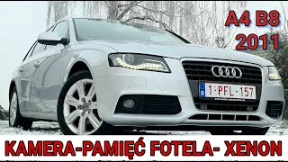 🏁 SPRZEDANY AUDI A4 B8 2011 - BOGATA WERSJA - jazda test prezentacja