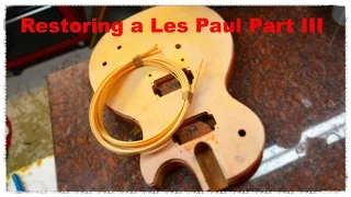 Les Paul Restoration Part III Fretting and Binding - BigDGuitars