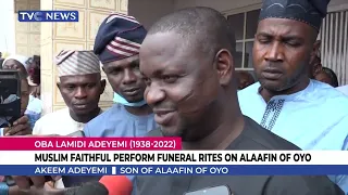 Islamic Rites Performed on Alaafin of Oyo as Indigenes Describes Him as 'Traditional Scholar'