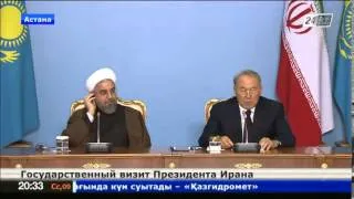 Президенты Казахстана и Ирана обсудили ряд актуальных вопросов