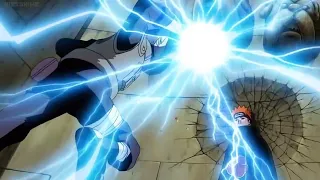 Kakashi VS Pain - ¡Kakashi Hatake usa a Raikiri y Kamui con Mangekyo Sharingan! Naruto Shippuden