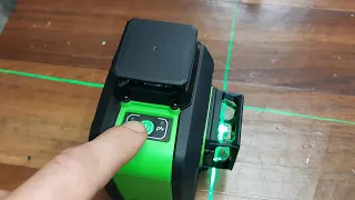 Laser Level Huepar 903CG Unboxing & Test