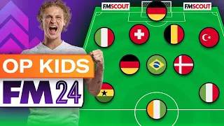 The Most OVER-POWERED Wonderkids In FM24 | Football Manager 2024 Best Players