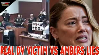 A REAL DV Victim's Testimony Compared To Amber Heard's LIES Filled Testimony!