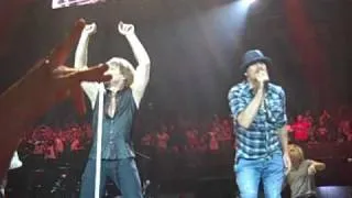 Bon Jovi-Kid Rock Old Time Rock 'n Roll  O2  6-26-10