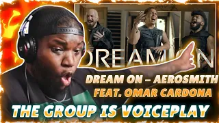 Dream on - Aerosmith Feat. Omar Cardona VoicePlay A Cappella | Reaction