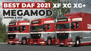 DAF 2021 Megamod! Best Mod For DAF 2021 XF, XG & XG+ (Jasper & SCS)