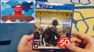 Watch Dogs 2 Gold Edition для PS4 Распаковка - ЗОЛОТОЕ ИЗДАНИЕ