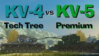 WOT Blitz Face Off || KV-4 vs KV-5