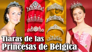 Las lujosas tiara de las princesas de Bélgica