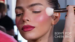 3 EASY STEPS ND BERRY POP CHEEK TRIO | Natasha Denona Makeup